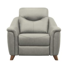 G Plan Olivia Leather Power Recliner Chair with Headrest and Lumbar