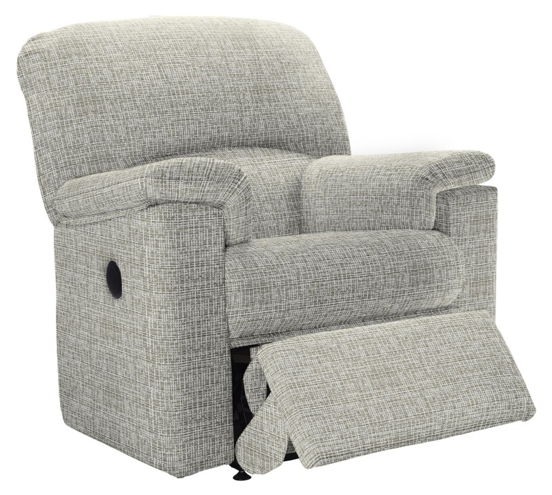 Chloe Power Recliner Chair  B921 Waffle Smoke
