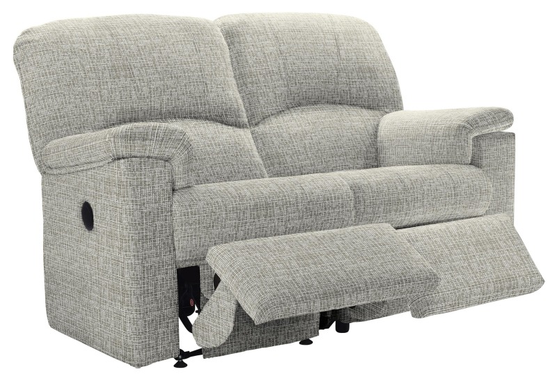 Chloe 2str Double Power Recliner  B921 Waffle Smoke
