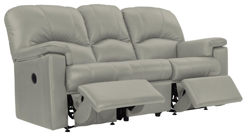 Chloe 3str Double Power Recliner  P320 Husk Alabaster