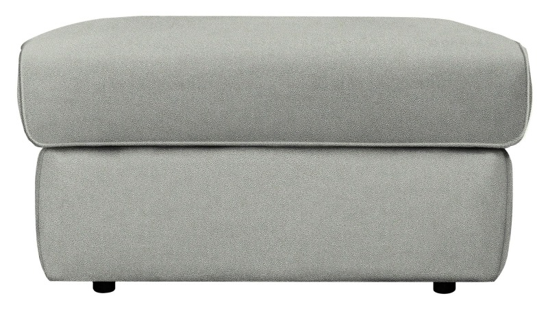 Ellis Footstool   Stingray Charcoal