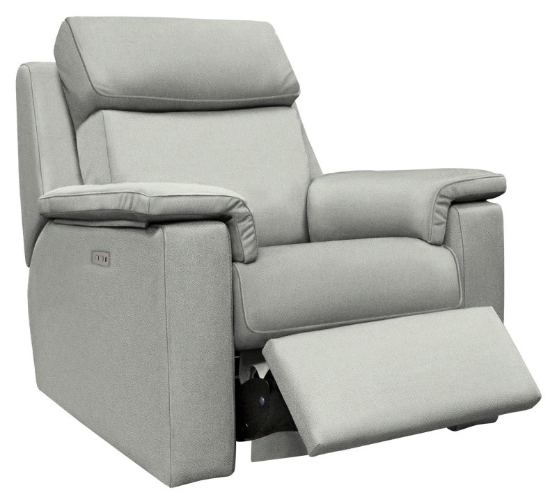 Ellis Power Recliner Armchair   Springray Charcoal