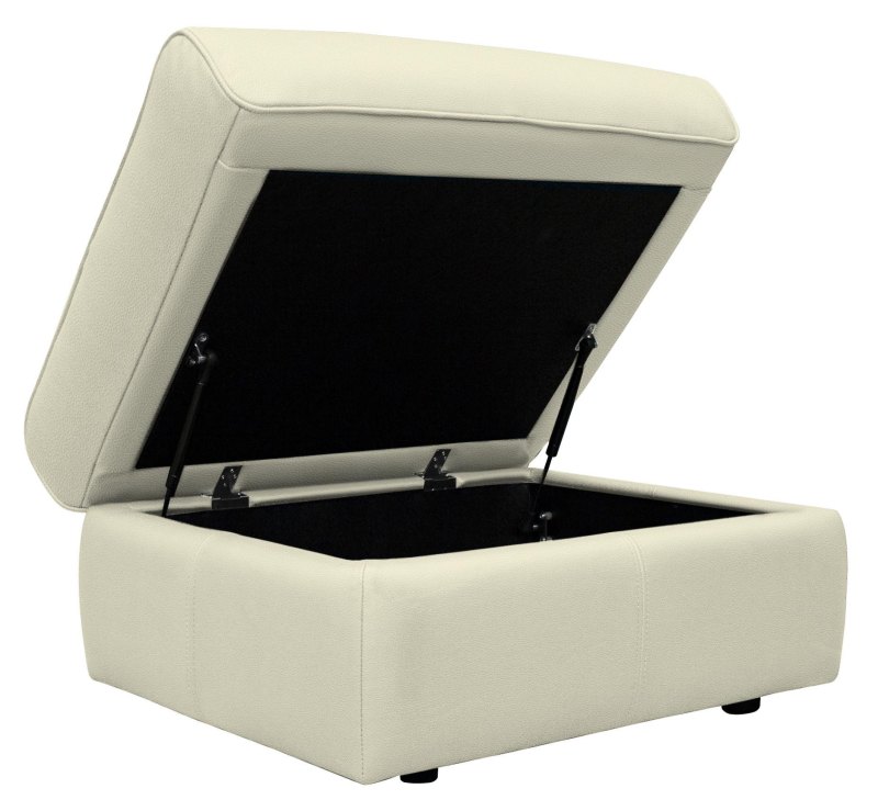 Ellis Storage Footstool   Cambridge Chalk