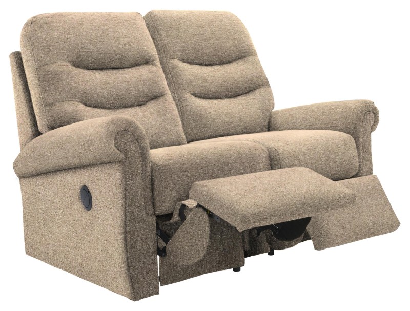 Holmes 2str Double Power Recliner  A022 Dapple Sparrow