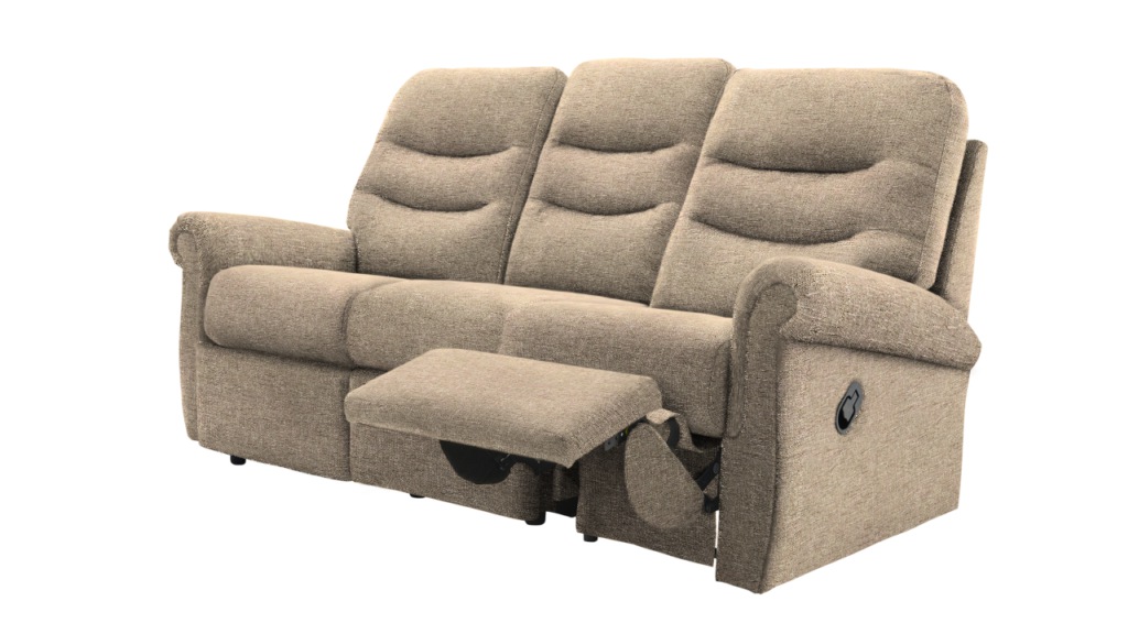 Holmes 3 Seater Single Power Manual Recliner RHF