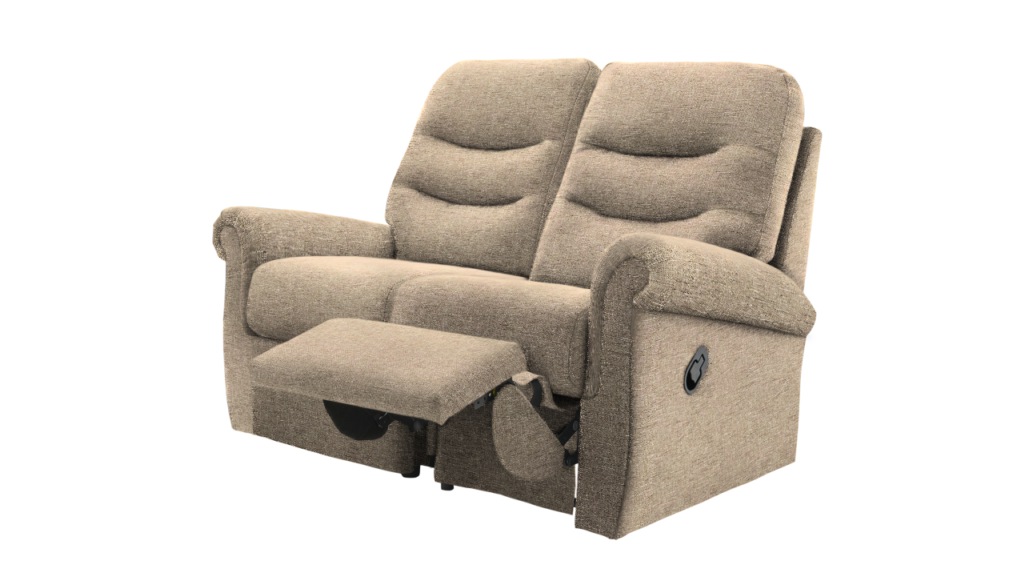 2 Seater Single Manual Recliner RHF