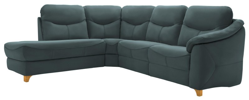 Jackson Corner Chaise LHF  L852 Cambridge Petrol Blue