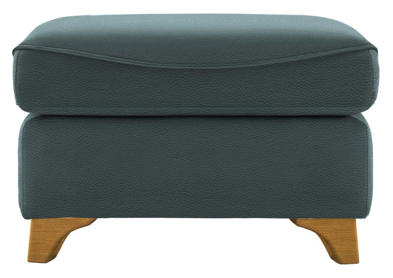 Jackson Footstool  L852 Cambridge Petrol Blue