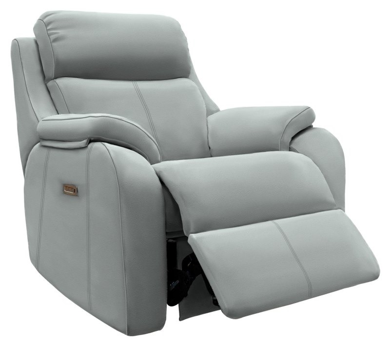 Kingsbury Power Recliner Chair  L842 Cambridge Grey 
