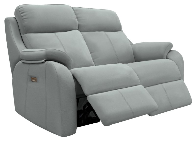 Kingsbury 2str Power Double Recliner Sofa  L842 Cambridge Grey