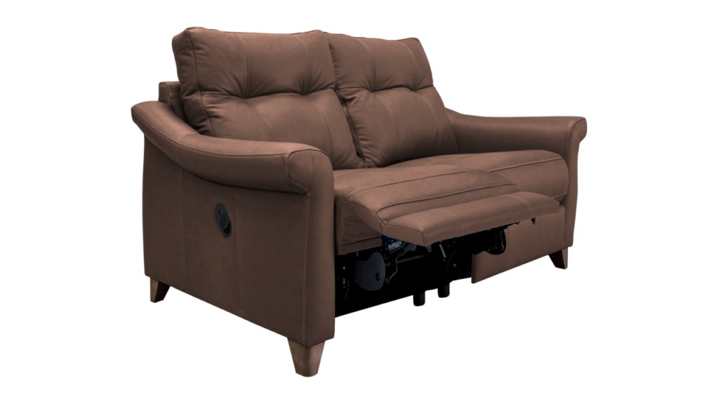 small manual recliner sofa