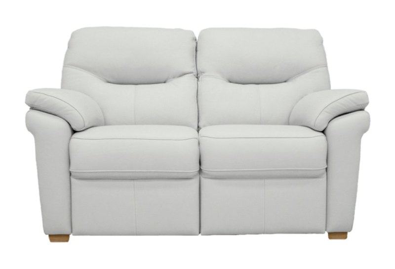 2 seater sofa with wooden feet