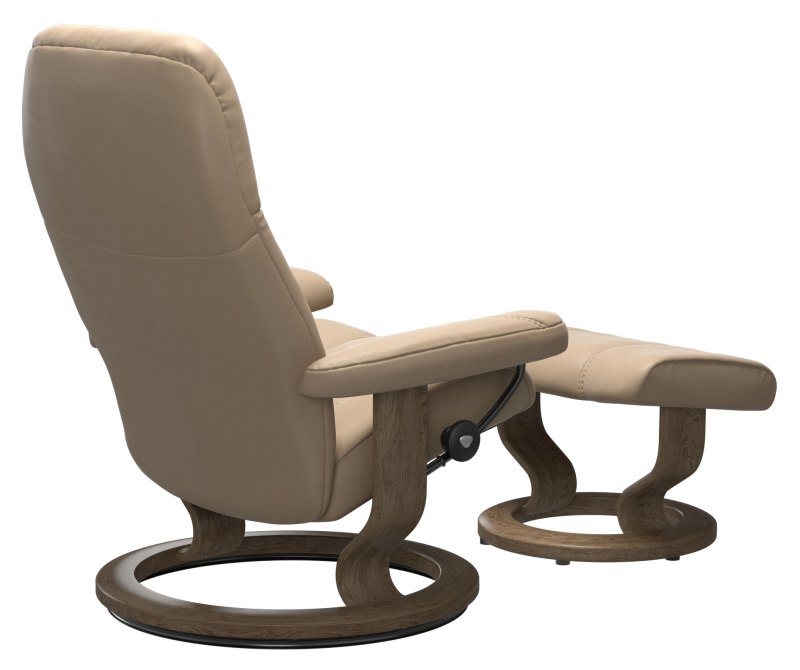 Stressless Consul Classic Base Chair with Footstool - Carters