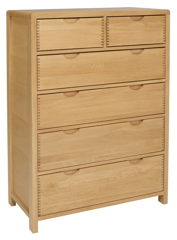 Bosco 1363 6drawertallwidechest CutoutAngle web