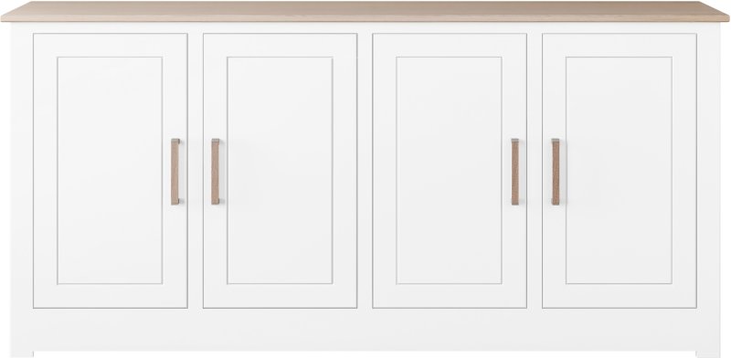 large 4 door sideboard