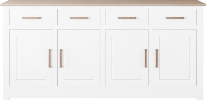 LARGE 4 DOOR 4 DRAWER SIDEBOARD