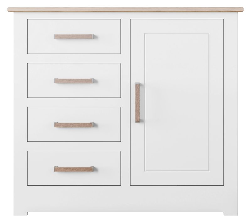 small 1dr 4drw sideboard