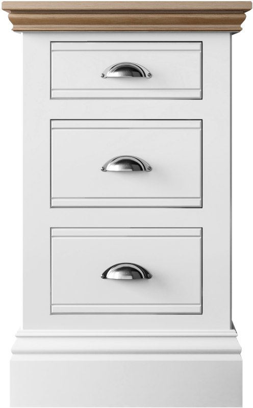 NEBS68   Small 3 Drawer Bedside