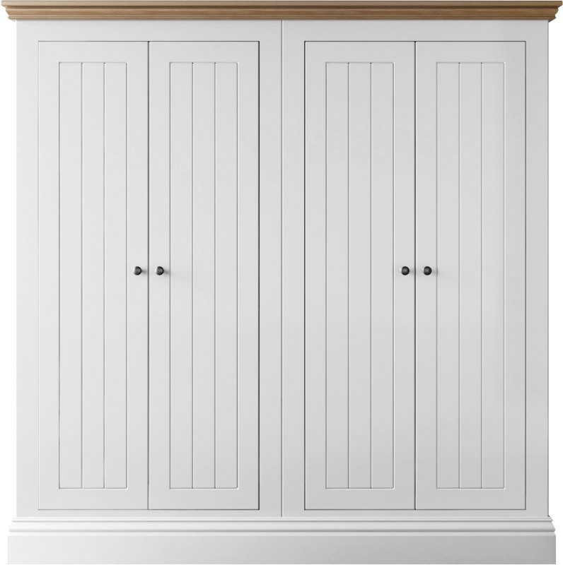NEBW429   Small All Hanging 4 Door Robe