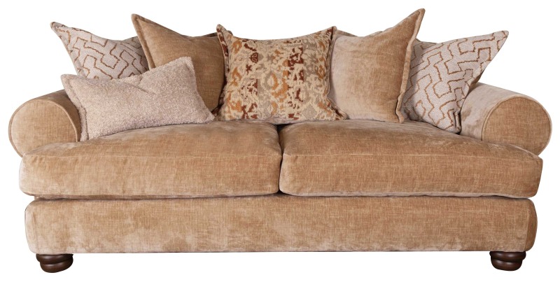 Horatio   3 Seater Sofa   Pillow Back   Front