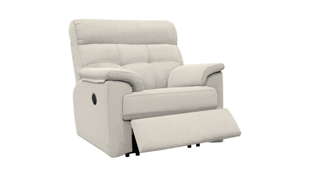 fabric armchair power