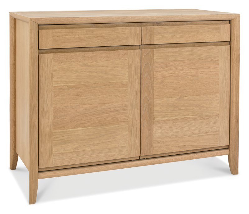 Bentley Designs Bergen Oak Narrow Sideboard  front angle