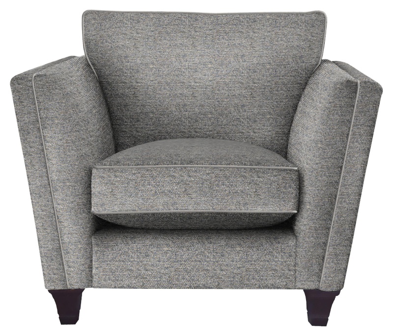 Harlow Chair in Safi Plain Ocean