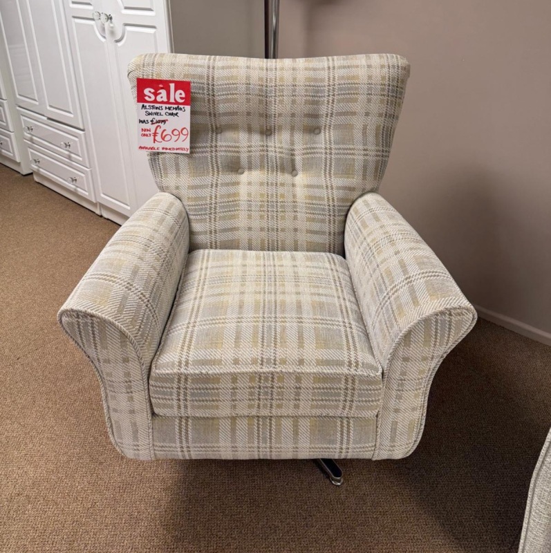 Alstons Memphis Clearance Swivel Chair 2