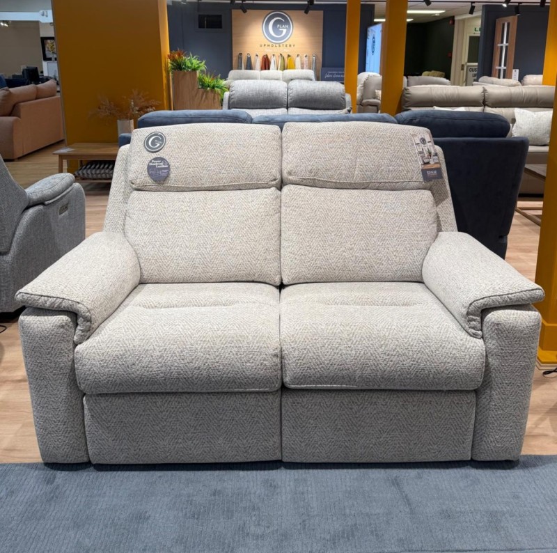 G Plan Ellis 2 Seater with Headrest and Lumbar