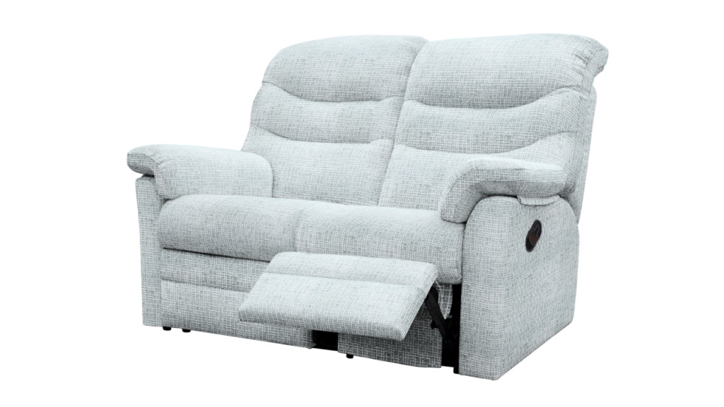 2str single manual recliner sofa rhf