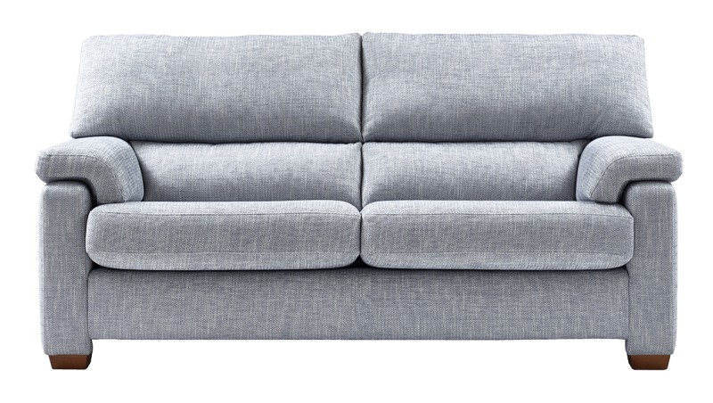 Hemingway 3 Seater Blue Compressed