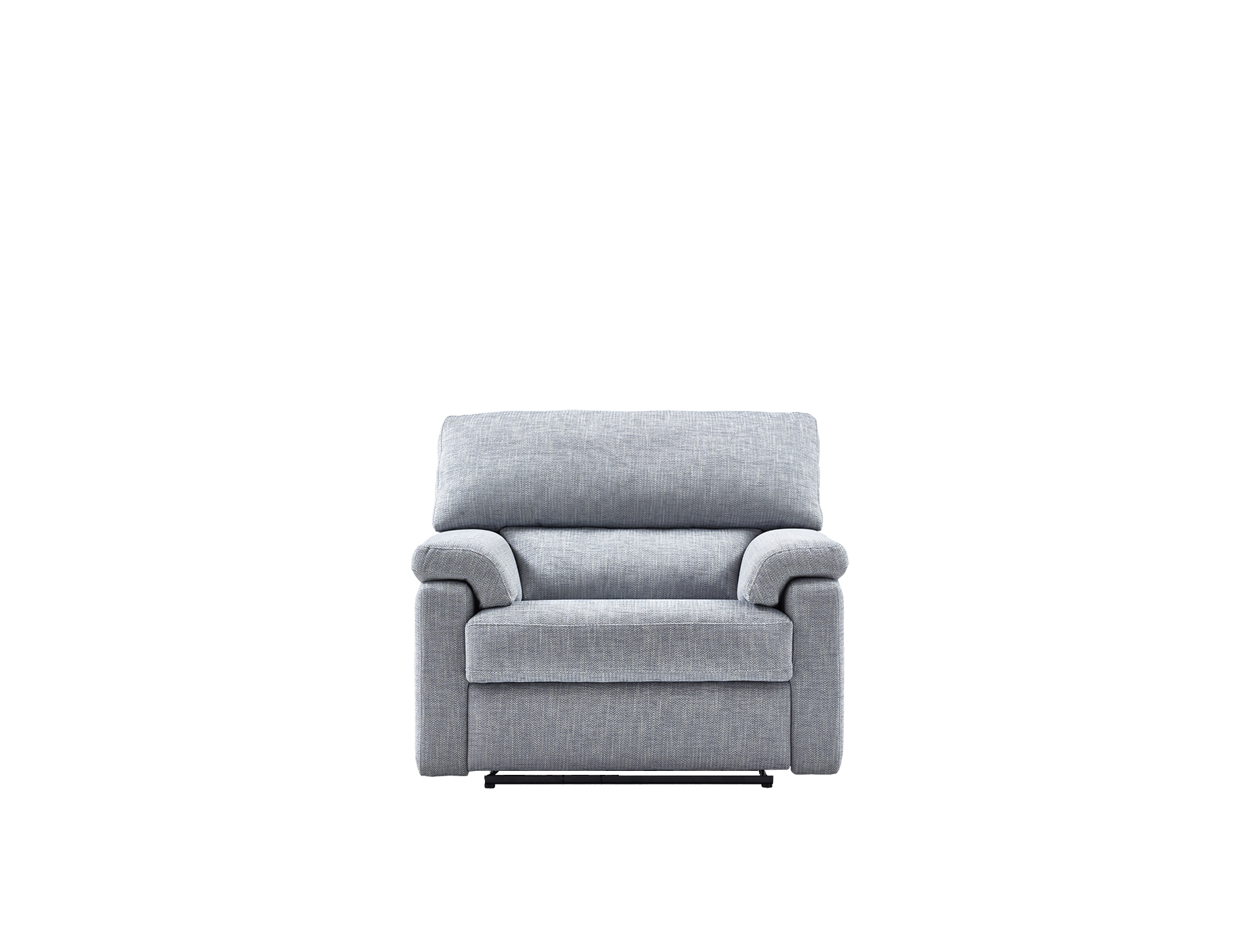 Hemingway Cuddler Recliner Blue Compressed