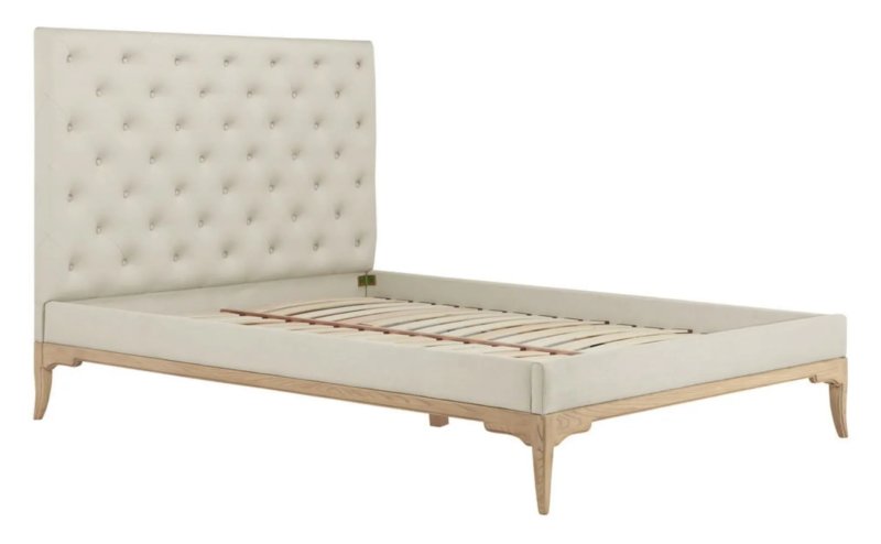Toulon Cream Bed Frame 1