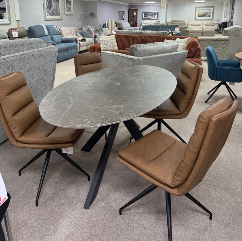 Furniture Link Galaxy and Nobo Swivel Chairs