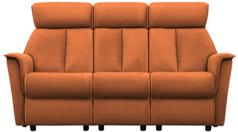 G Plan Kelson Fabric 3 Seater Sofa Waldorf Brick