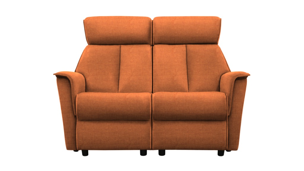 G Plan Kelson Fabric 2 Seater Sofa Waldorf Brick