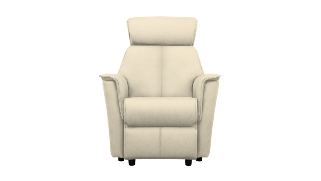 G Plan Kelson Leather Armchair   Cambridge Stone