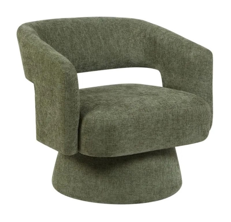 1781783519Orla Swivel Accent Chair Curved Back Green Fabric 02