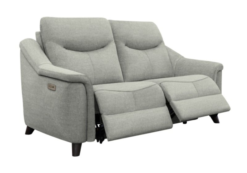 G Plan Olivia Small Double Power Recliner Sofa Waldorf Grey