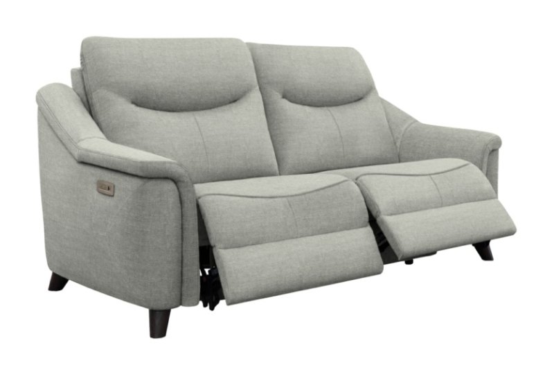 G Plan Olivia Large Double Power Recliner Sofa Waldorf Grey