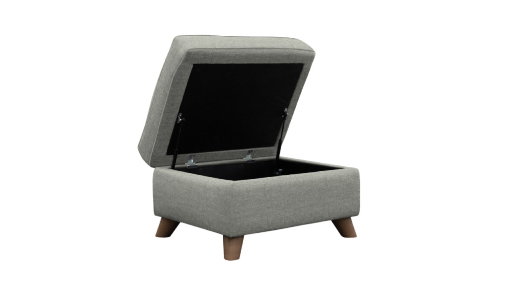 G Plan Olivia Storage Footstool   Waldorf Grey