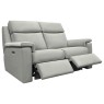 Ellis 2str Power Recliner Sofa with USB   Stingray Charcoal