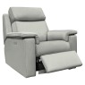 Ellis Power Recliner Armchair   Springray Charcoal