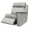 Ellis Small RHF Power Recliner Unit with USB   Stringray Charcoal