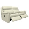 Ellis 3str Manual Recliner Sofa   Cambridge Chalk