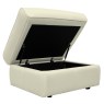 Ellis Storage Footstool   Cambridge Chalk