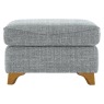 Jackson Footstool  B932 Beach Duck Egg