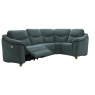 Jackson Corner Single Power Recliner LHF  L852 Cambridge Petrol Blue
