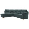 Jackson Corner Chaise LHF  L852 Cambridge Petrol Blue