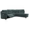 Jackson Corner Chaise Single Power Recliner LHF  L852 Cambridge Petrol Blue 